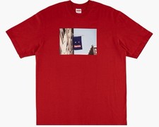 T-shirt maglietta Supreme Banner taglia small rossa FW19 Supreme New York 2019 nuova