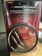 NUOVO Monster Cavo Subwoofer 400SW Alte Prestazioni 4m 13,12'