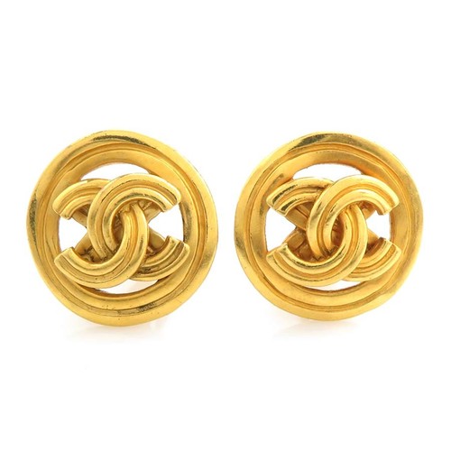 Orecchini clip con logo - orecchini, cc