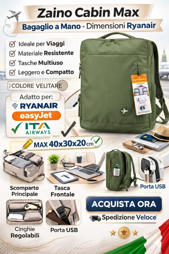 Zaino viaggio bagaglio a - zaino,