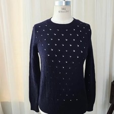 Golden Goose Navy Knitted