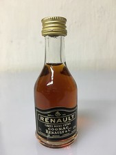 Rarissimo Mignon Miniature Renault Carte Noire Extra Cognac 2.9cl 40% Vintage