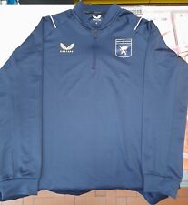 Felpa Coaches Genoa 2022-2023 Castore  Jacket 1/4 Zip Blu XL