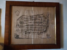 Mappa antica città di Imola