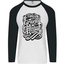 Anti-gravità Pilota Appendere Planare Parapendio Uomo L/S Baseball T-Shirt