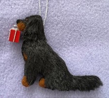 GORDON SETTER with CHRISTMAS
