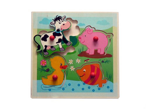 Puzzle animali pezzi - puzzle,