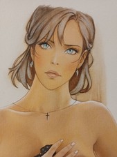 DESSIN ORIGINAL DEDICACE BD