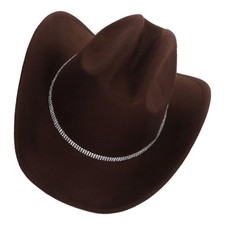  Cappello Feltro Cow Boy Da