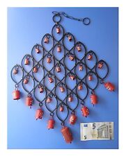 Pendente in metallo 25 ovali