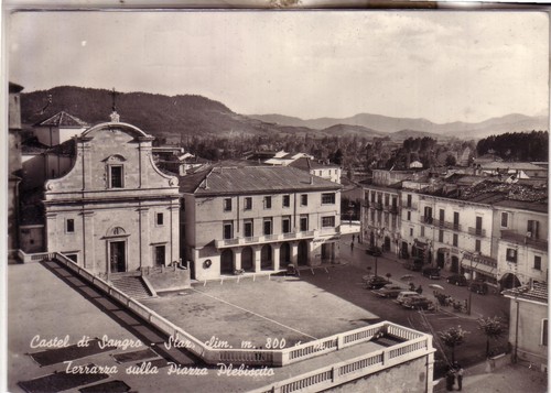Cartolina castel sangro - , di