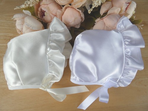 Cappello battesimo cofano - , raso
