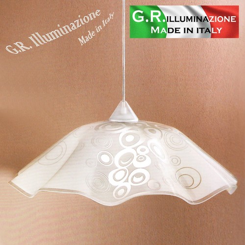 Lampadario moderno vetro - lampadario, 1