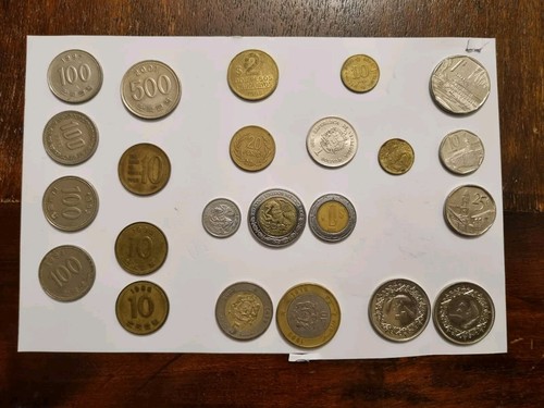 Extra europee monete - 23,