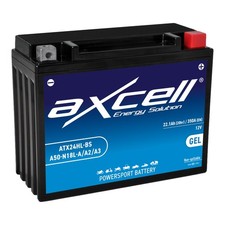 AXCELL Batteria 12V YTX24HL-BS GEL 52012 (per: Moto Guzzi Quota 1000 89-91)