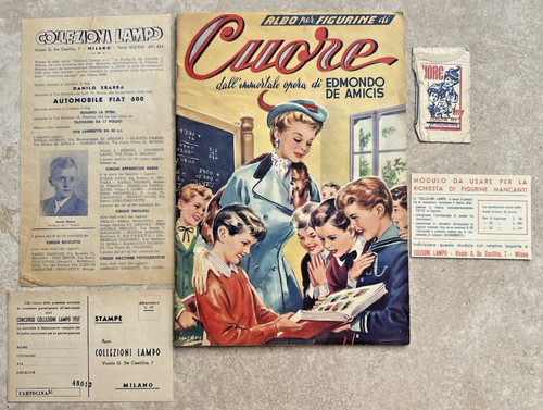 Album lampo cuore 1957 - album,
