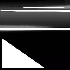 Pellicola adesiva nero lucido