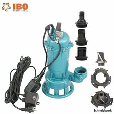 Pompa fecale pompa sommersa pompa acque sporche 1100W - 21000l/h con tritatutto