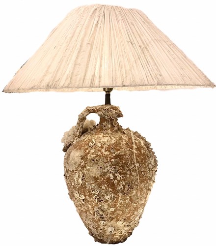 Lampada tavolo vaso anfora - tavolo,
