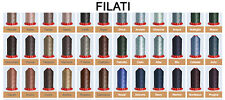 Filati poliestere 100% alta tenacità made in Italy per macchina da cucire