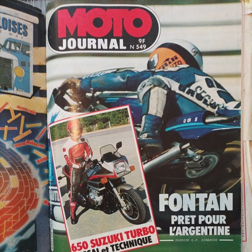 Moto journal 549 suzuki - xn, 85