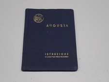 LANCIA AUGUSTA ISTRUZIONI E