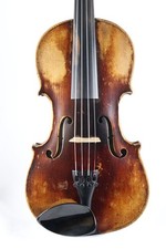 Violino 4/4, tedesco, Mittenwald, circa 1880, con custodia violino geige alto violoncello