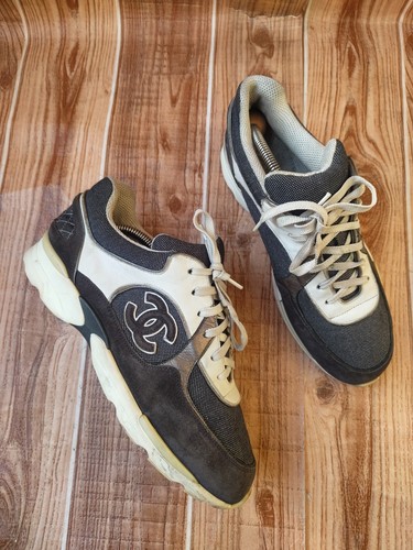 Chanel logo trainers multi - logo,