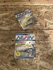 2P381 NISSIN COPPIA PASTIGLIE ANTERIORI YAMAHA YZ 125/250/450 08-09