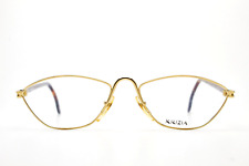? occhiali vintage  KRIZIA K87 occhio di gatto oro/marrone donna 80s?Donna
