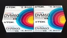 6 Cassette Video Mini DV TDK