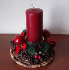 Christmas centerpiece with