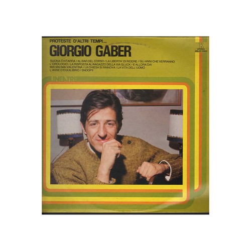 Giorgio gaber vinile - giorgio,