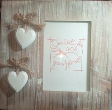 PORTAFOTO ARTIGIANALE IN LEGNO