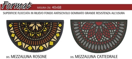 Zerbino antiscivolo mezzaluna - antiscivolo,