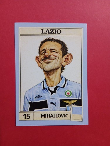 Figurina caricatura calciatori - figurina,