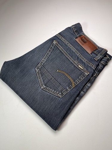 Star raw 3301 navy denim - 3301,