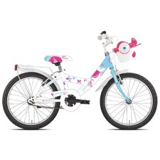 bicicletta bambina 6-8 anni t631 simba 20 1v bianco/azzurro 21T631A Torpado bici