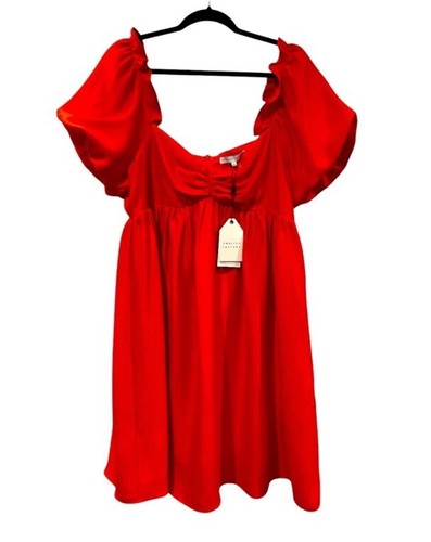 Mini abito babydoll manica - , a