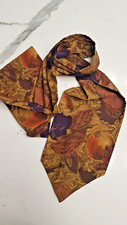CRAVATTA CRAVATTINO IN SETA SILK SHORT TIE MADE IN ITALY VINTAGE
