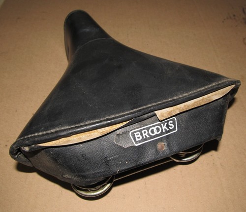 Sella bici epoca brooks con - sella,