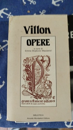Francois villon opere con - francois,
