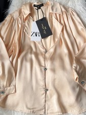 Camicia romantica in raso Kate