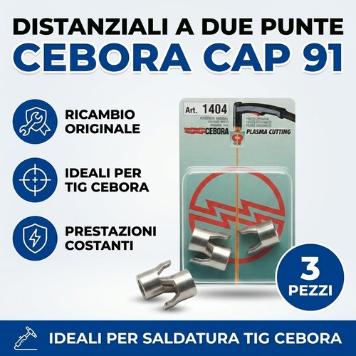 Distanziali due punte cebora - a,