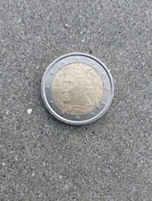 Moneta Dante Alighieri 2 euro anno 2002