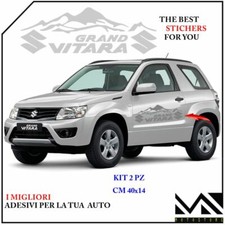 2 ADESIVI stickers SCRITTA