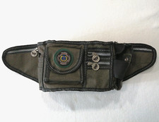 MARSUPIO UOMO CAMPING TRAVEL HOBBY TRACOLLINA COLORE GRIGIO MILITARE BAG NUOVO