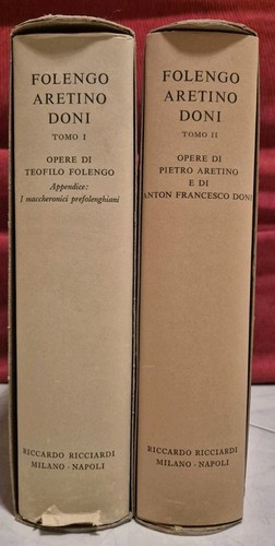 Folengo aretino doni - folengo, la