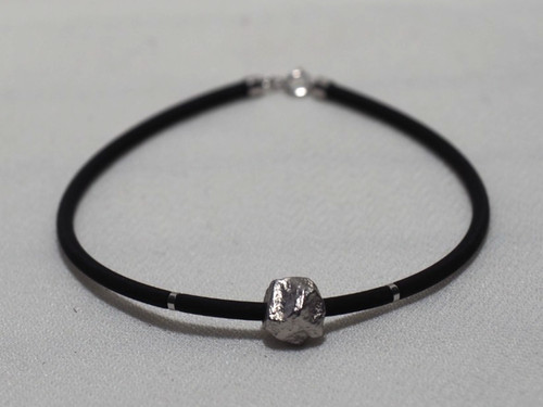 Bracciale caucciù oro - e,