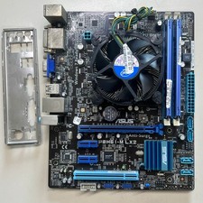 SCHEDA MADRE ASUS P8H61-M LX2 SOCKET 1156 + CPU INTEL 620 + 4GB DDR3 FUNZIONANTE